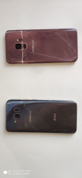 Samsung s8 и s9обе с дефектами