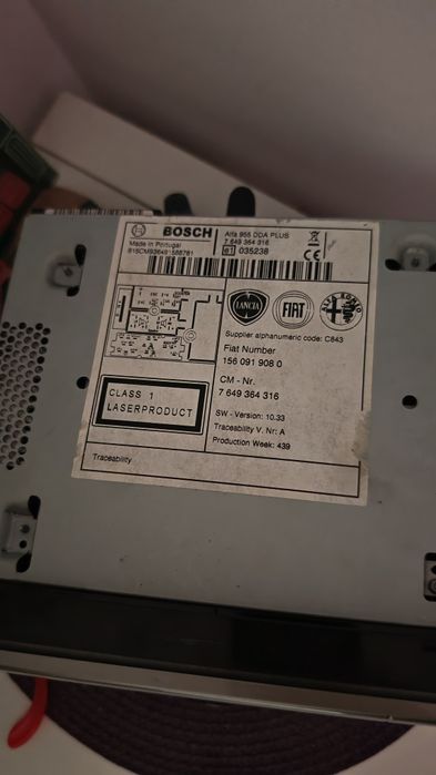 Radio CD original Alfa Romeo Mito