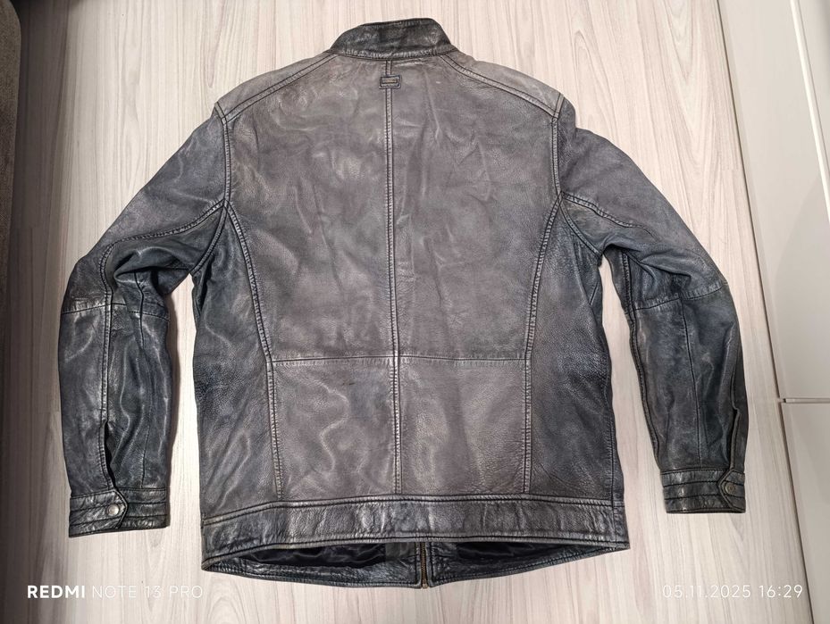 ENGBERS''оригинално мъжко кожено яке ХЛ размер