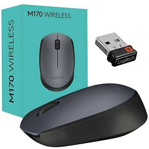 Mouse wireless Logitech M170 Grey nou sigilat