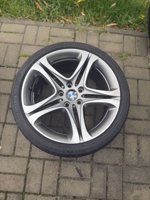 Jante BMW + Cauciucuri Vara 255/35/19 5x120 ET 33 Seria 3/4/5/6/7