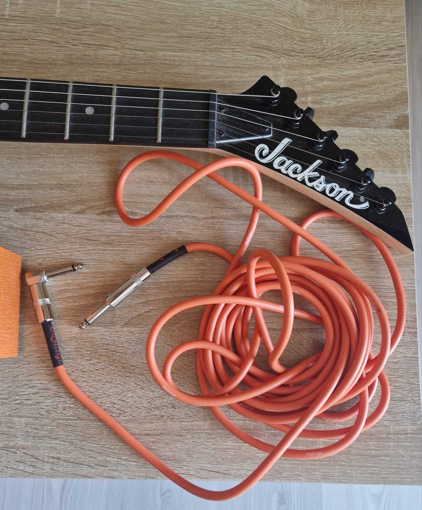 Chitara electrica Jackson + amplificator Orange + cablu