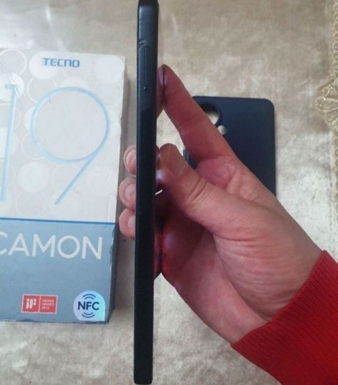 Srochna sotiladi Tecno Camon 19 6+4/128Gb Orginal Yengi madel