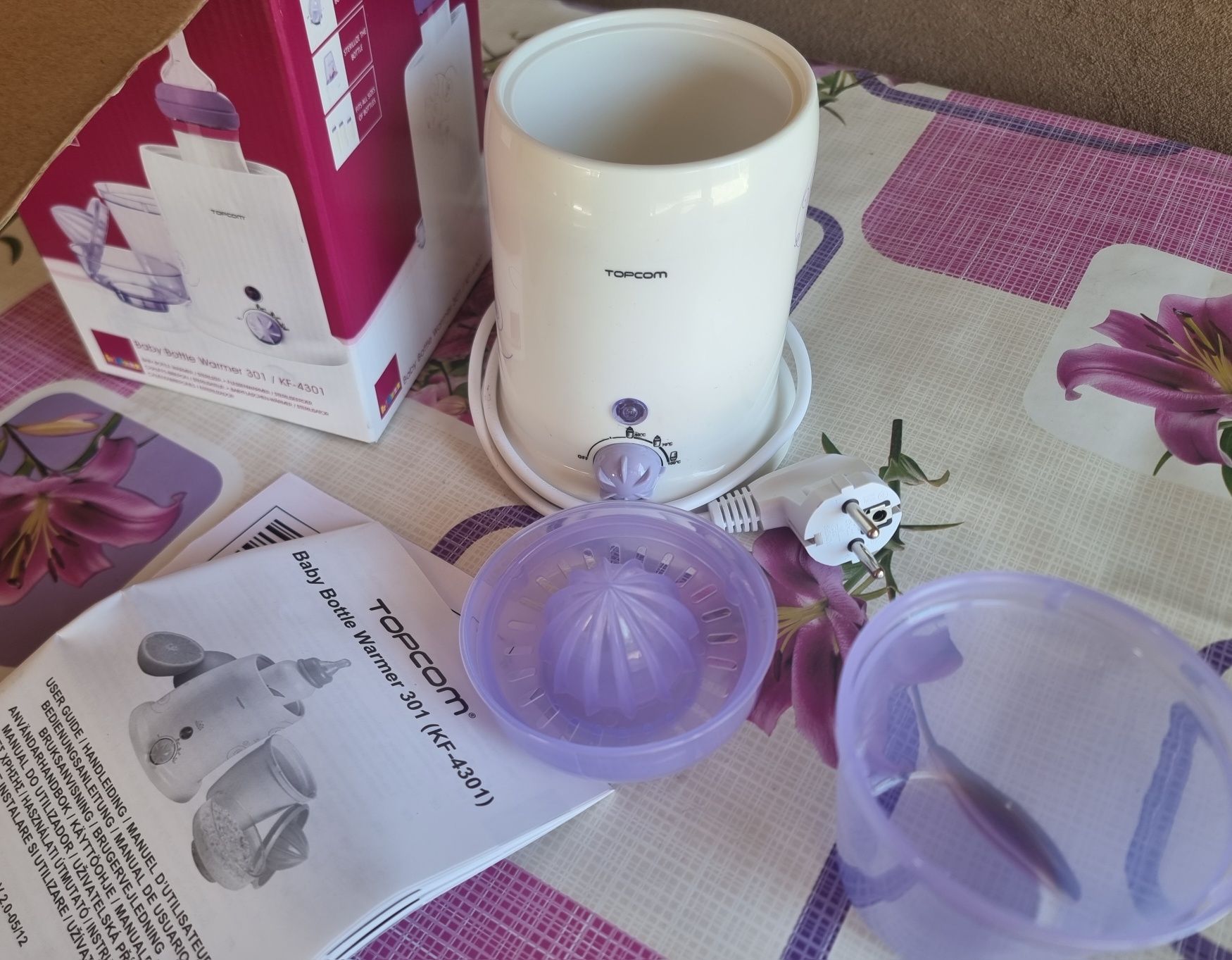 Incalzitor Si Sterilizator De Biberoane 3 In 1 Topcom.