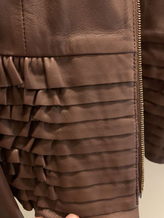 Geaca piele elisabetta franchi