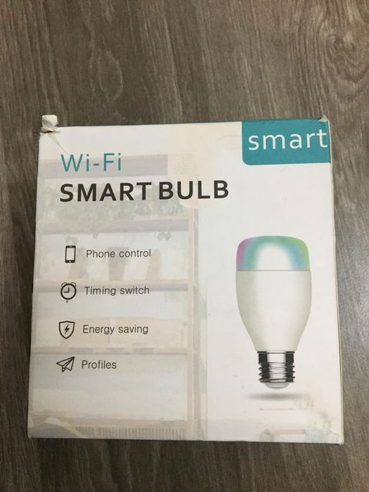 bec inteligent led rgb,wifi,E27 7w,control telefon smart