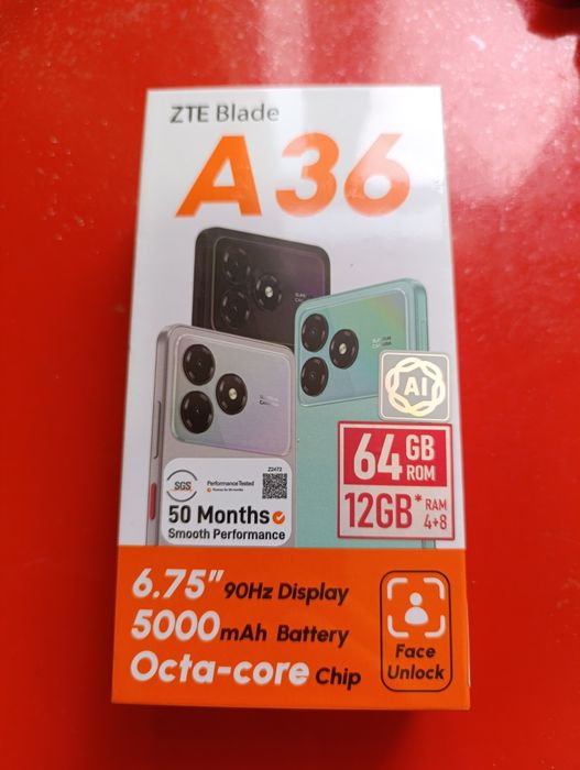 Телефон ZTE Blade A36