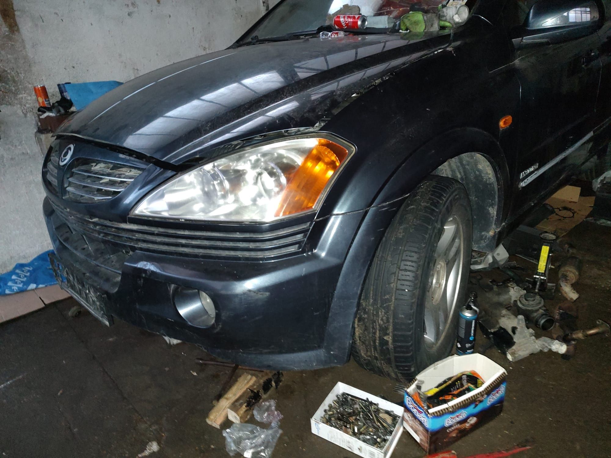 Dezmembrez Ssangyong Kyron calculator motor/ cutie