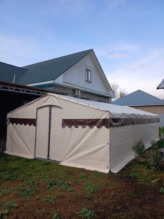 Аренда палатки Алматы и Алматинская обл казан ошак титан монтаж 24/7