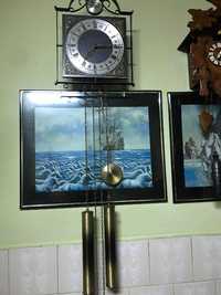 Ceas de perete cu pendul-TEMPUS FUGIT