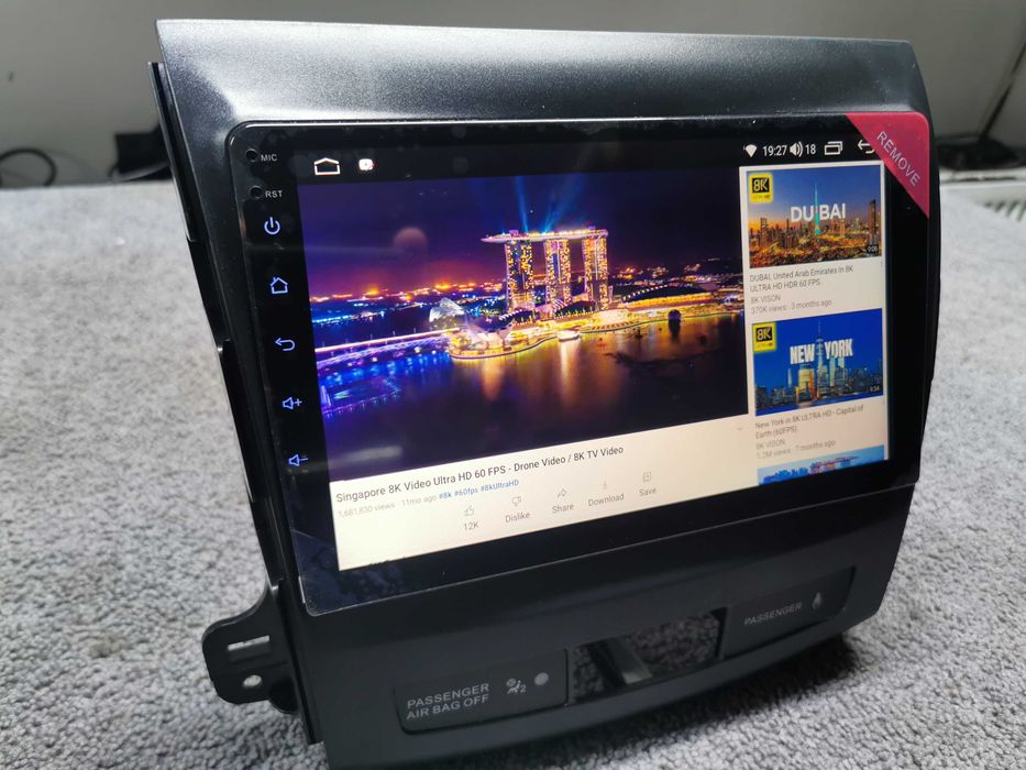 Navigatie Android Mitsubishi Outlander 2006-2012 QLED 4/64GB