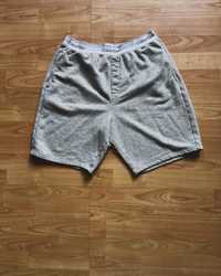 Shorts pantaloni pants scurti sweats gri Calvin Klein bumbac