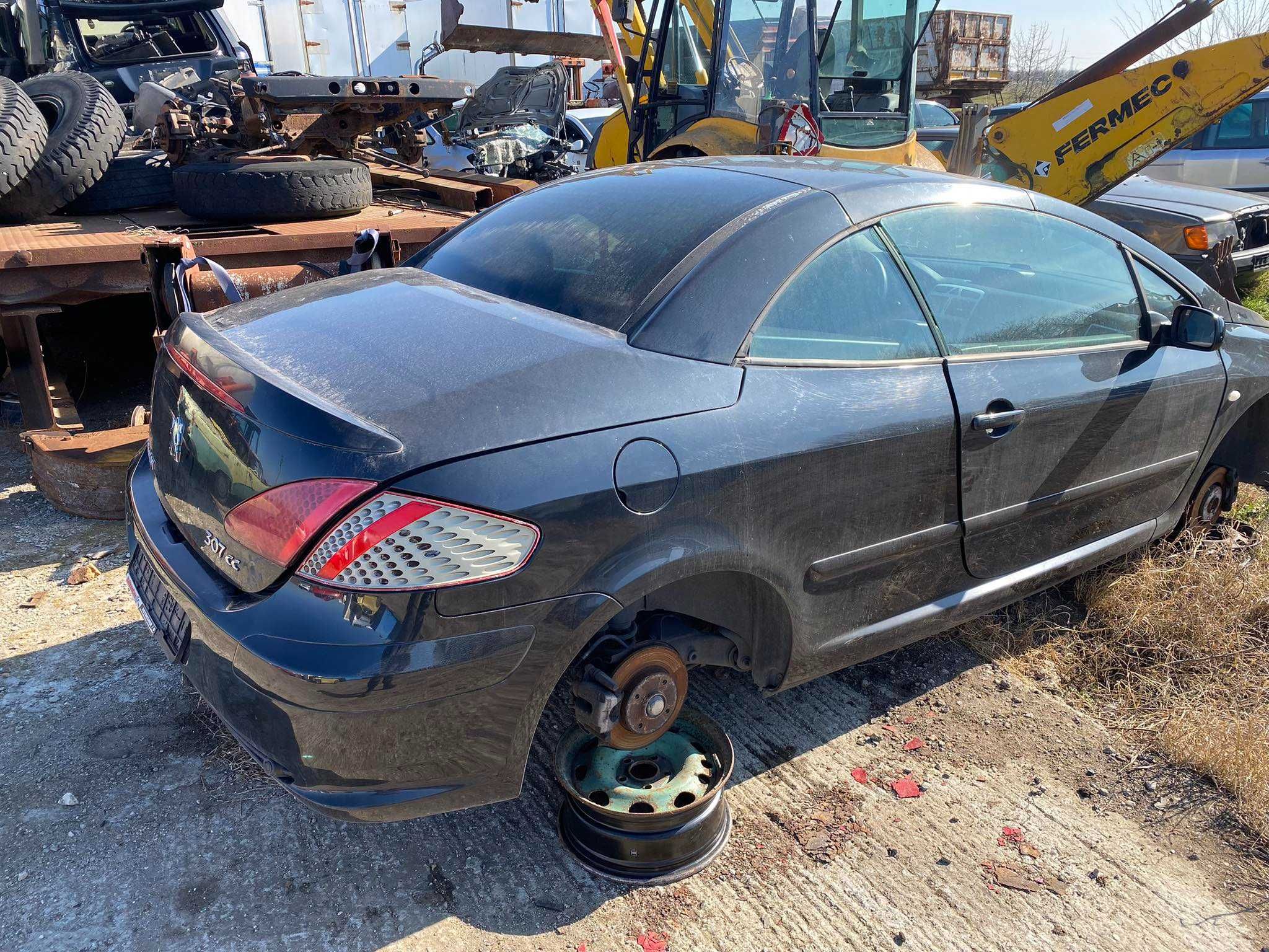 peugeot 307 cc 1.6 16v на части пежо 307 кабрио  цц