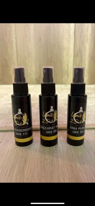 Unik25 - mademoiselle, erba pura, baccarat rouge