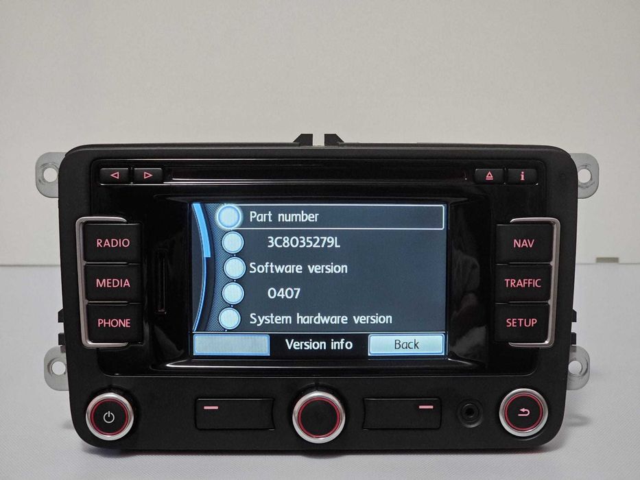 Navigație originală VW RNS 315 3C8035279L bluetooth integrat VW Passat