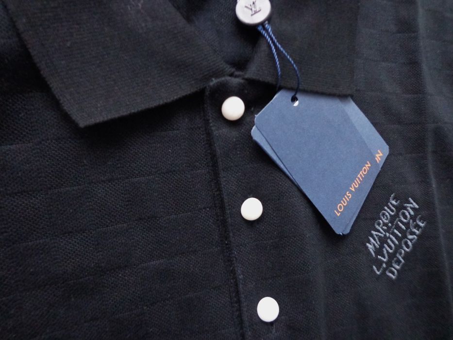 Мъжка тениска Louis Vuitton Damier Signature Polo shirt