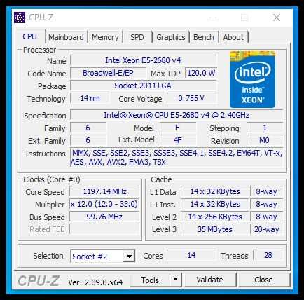 Kомпютър DELL PRECISION T7810 2x Intel Xeon E5-2680 v4 64gb  R9 290 4G