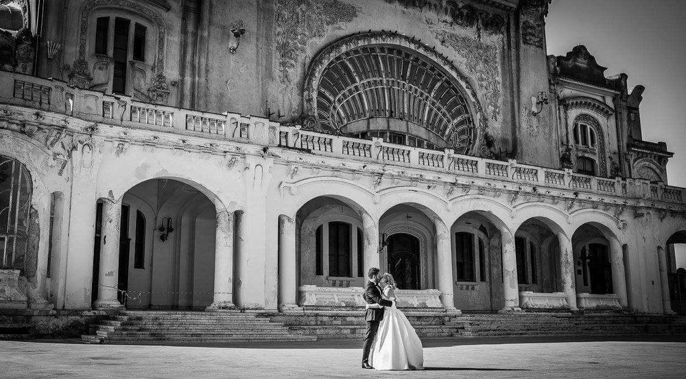 Rochie de mireasa VERA SPOSA ,organza si dantela, stare impecabila