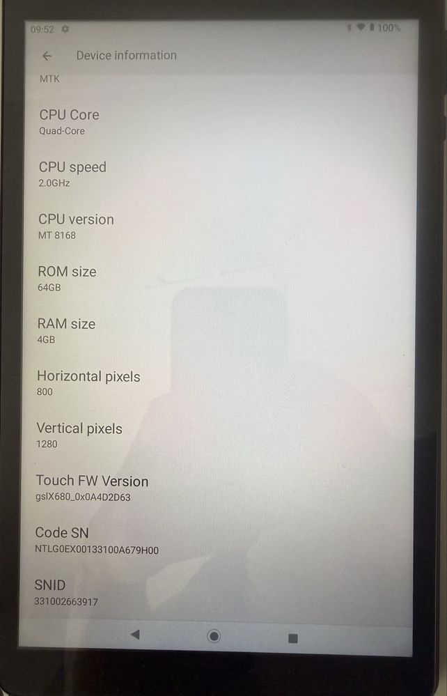 Acer Iconia Tab A10 Android 12, 4GB RAM, 64GB памет