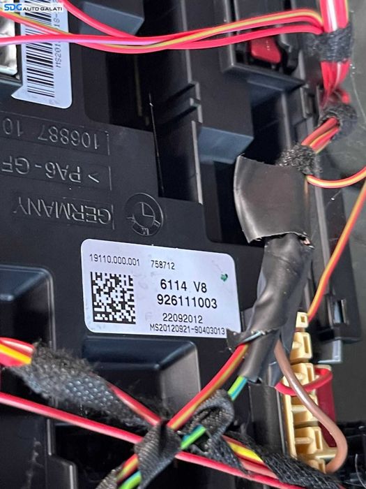 Tablou Panou Relee Sigurante BMW Seria 1 F20 F21 2011 - 2019 Cod 926111003 758712 22092012 [C7497]