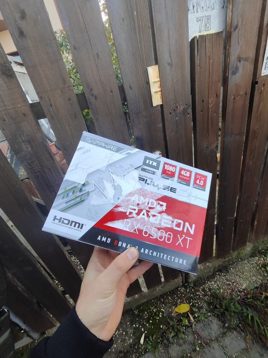 placa video sapphire amd radeon rx 6500 xt