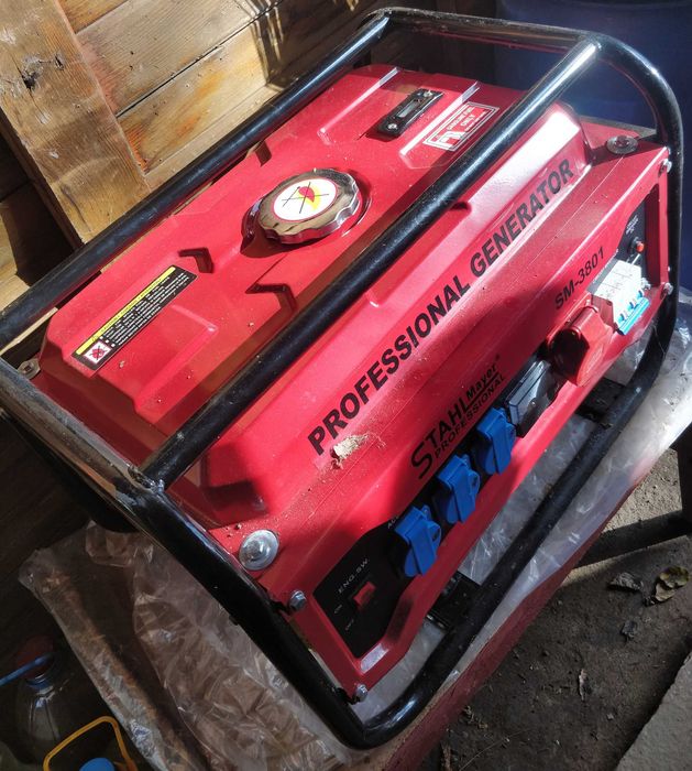 Трифазен Четиритактов Генератор За Ток 3,8KW – Агрегат Stahlmayer