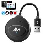 Adaptor Android Auto Wireless, Netflix, youtube, auto, plug and play