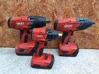 Hilti impact pe acumulatori.