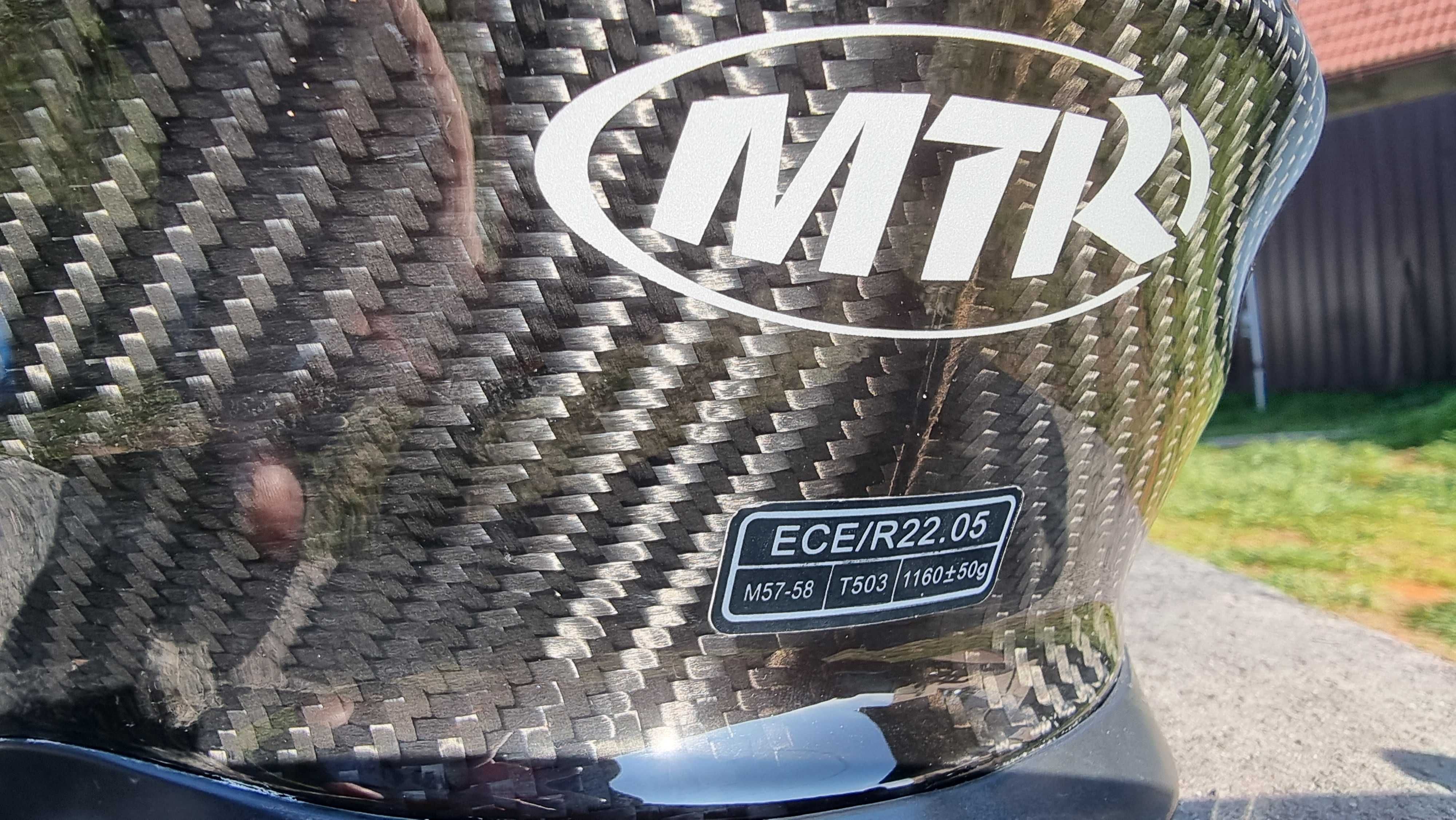 Casca Moto  MTR Full Carbon (foarte usoara)