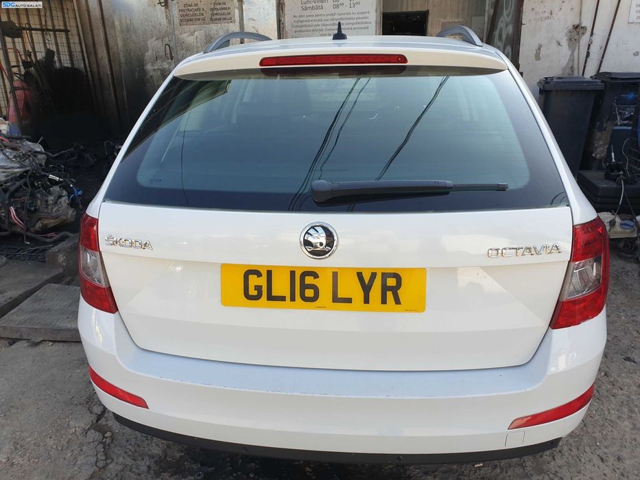 Haion Hayon Capota Portbagaj Dezechipat cu Luneta Skoda Octavia 3 Break Combi 2013 - 2020 Culoare LS9R [K5828]