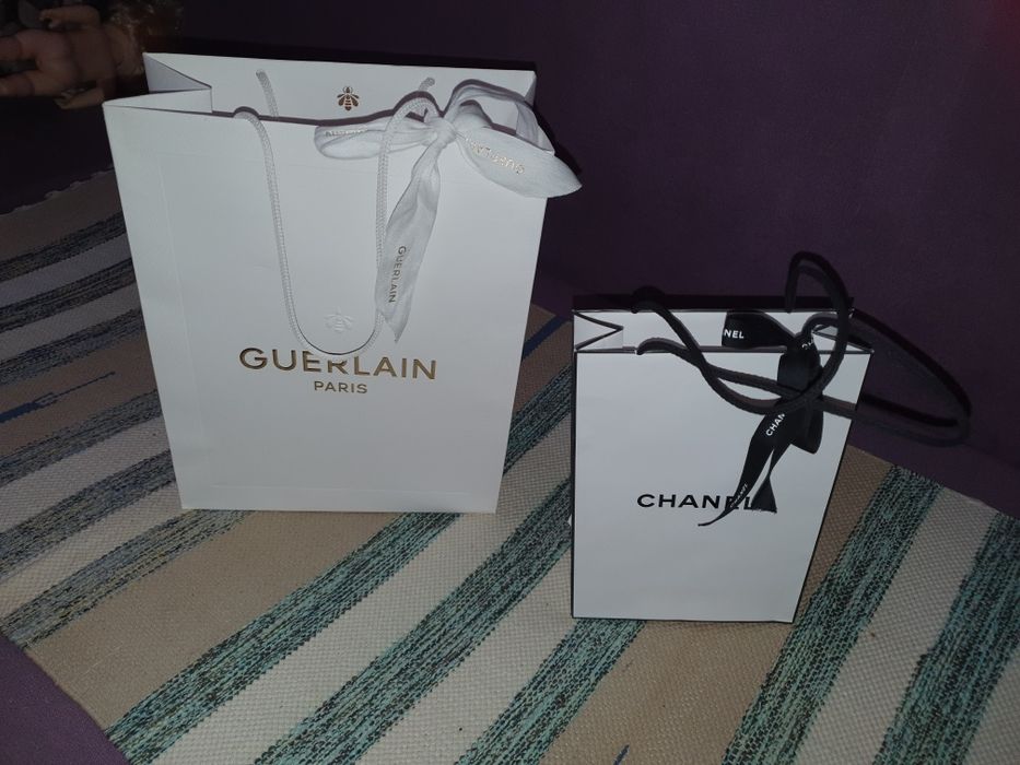 Оригинальные пакеты Guerlain , Dior, pandora
