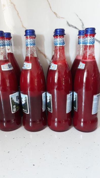 Sirop natural din zmeura si mure