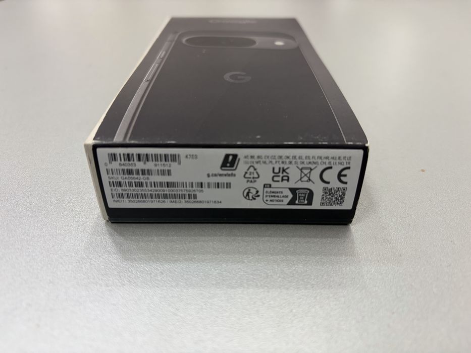 Google Pixel 9, 256 gb, 12 gb ram, 5G, Obsidian, nou la cutie