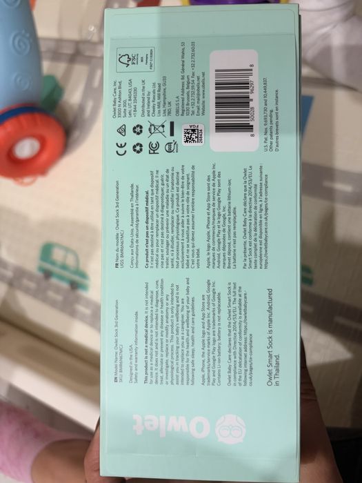 Owlet Smart Sock 3 и Owlet Cam 2