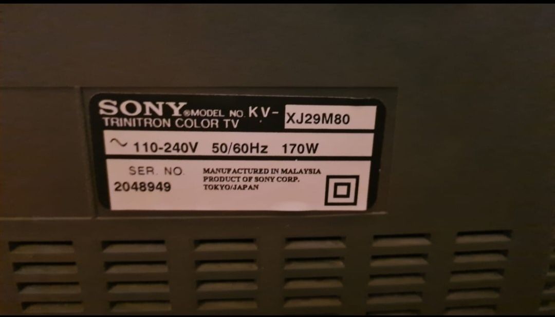 Sony Trinitron 72 см в отличном состоянии