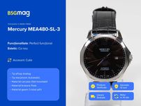 Ceas Mercury MEA480-SL-3 - BSGmag