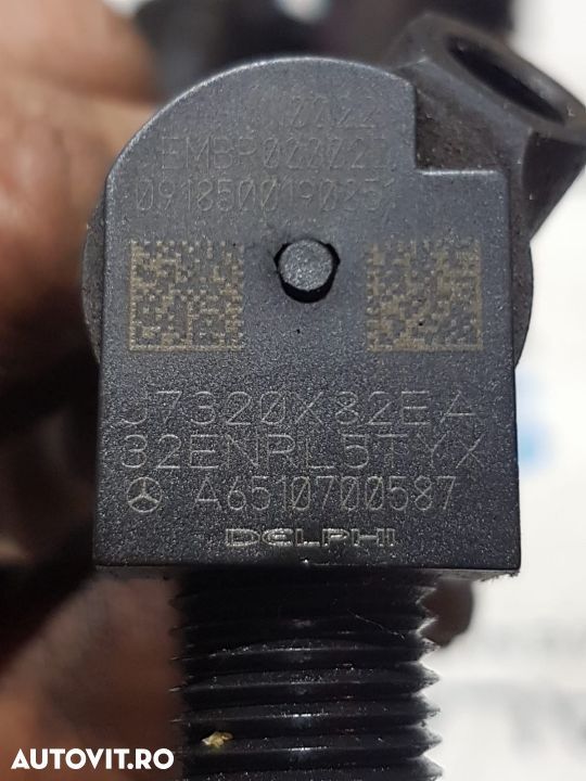 Injector Injectoare Mercedes Benz Sprinter 516CDI 163cp 2009-prezent COD  A6510700587