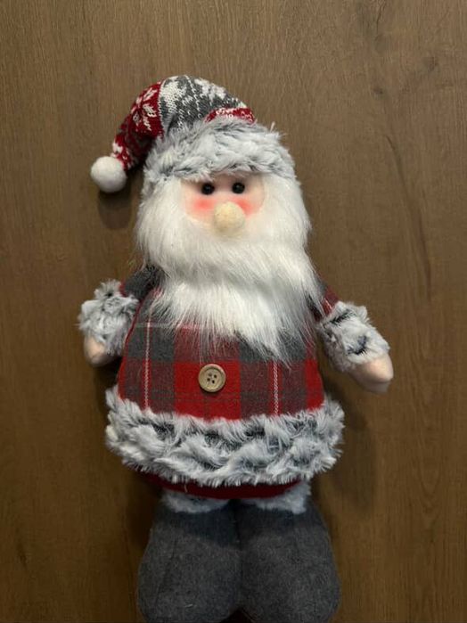 Новогодние мягкие игрушки, с выдвижными ногами