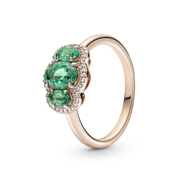 Кольцо Pandora «Три камня»