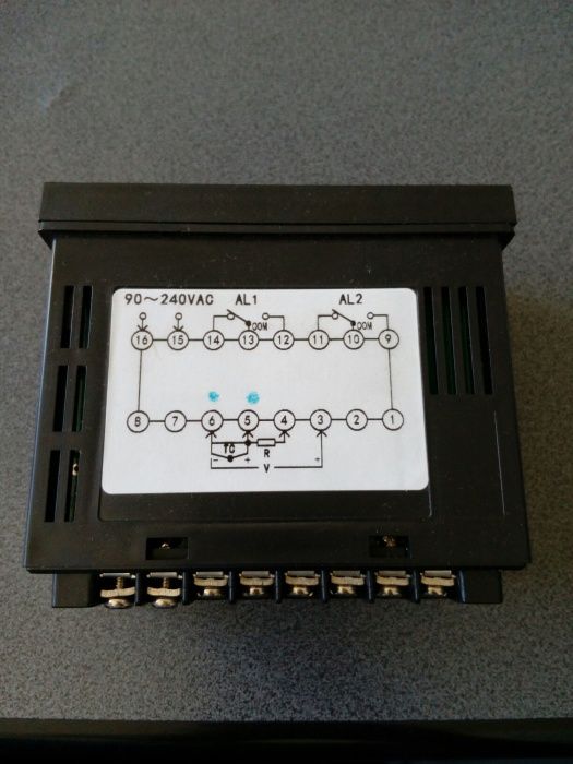 Indicator digital de panou / indicator de temperatura