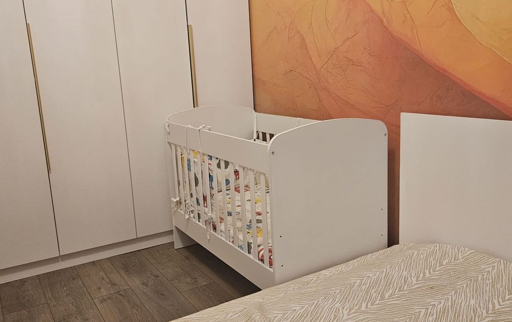 Patut lemn bebe 120 x 90 cm stare impecabila