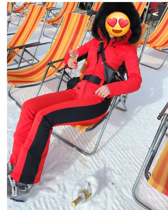 Ски екип Goldbergh червен цял