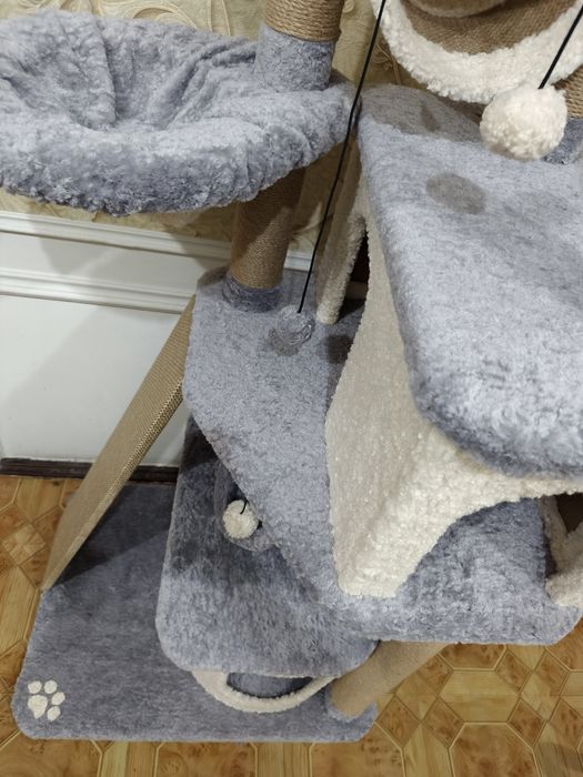 Вип Домик для кошек. Игровой комплекс. Зоодомики