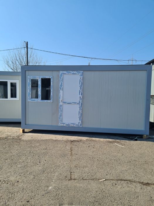 Vând containere cu vitrina, birou, SGR, VeSTIAR, paza, sanitar,cazare