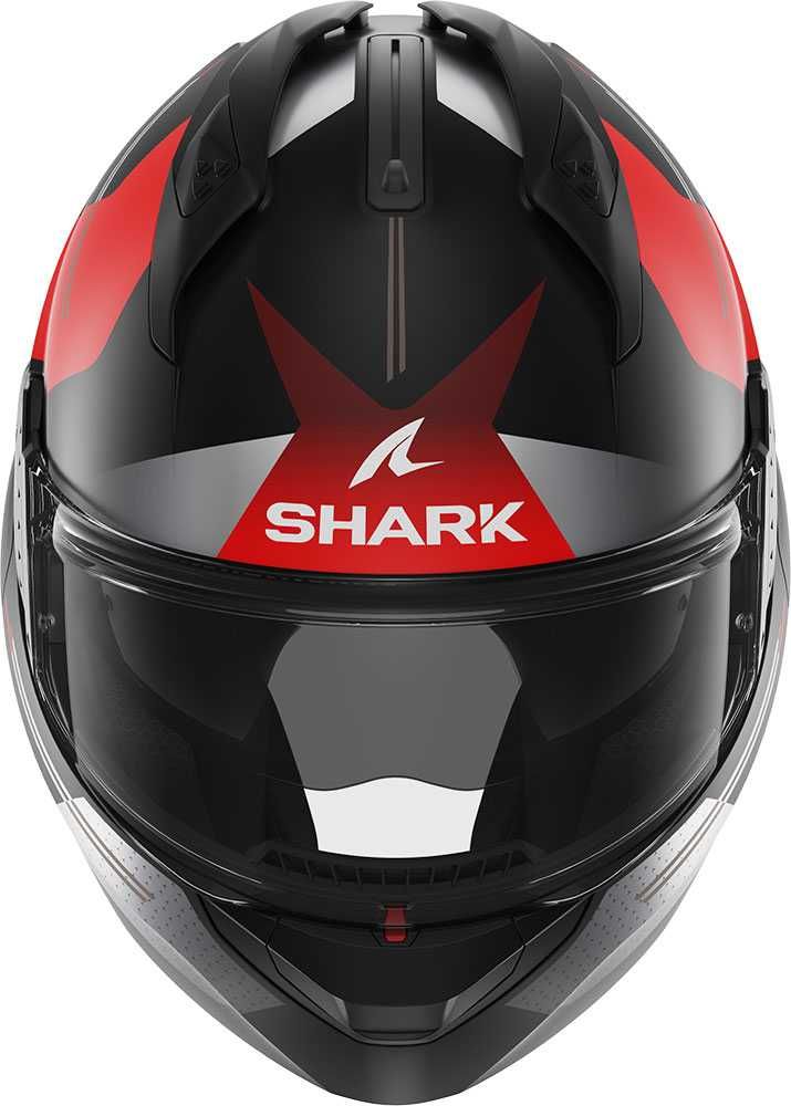 Каска Shark Evo GT Tekline Mat Black Chrom Red/ ENCKE