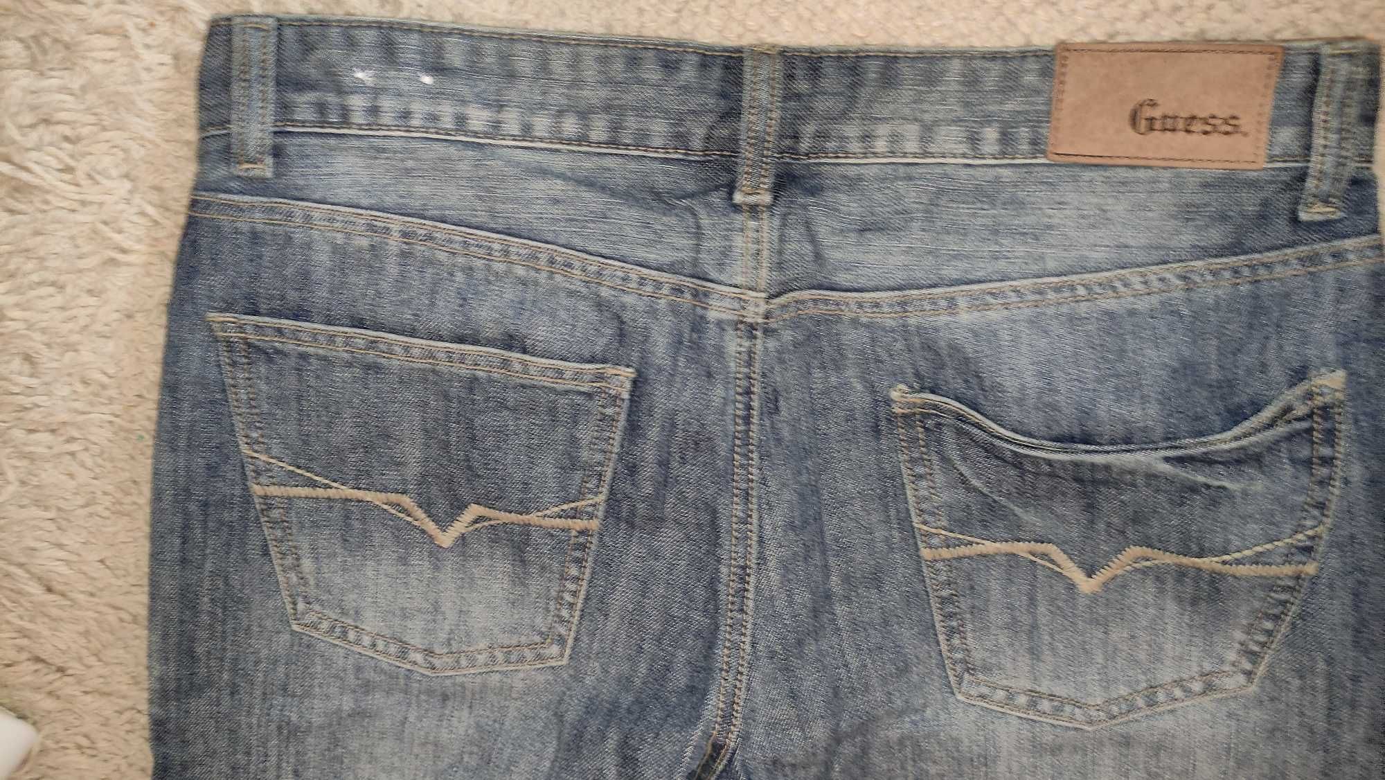 Дънки мъжки, Guess Jeans Montara, размер W32 L32, 85% памук