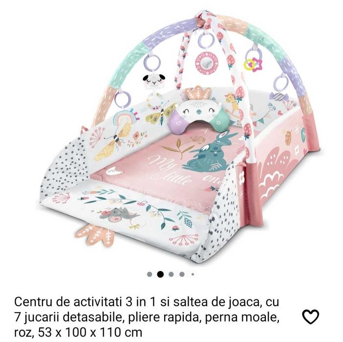 Saltea de activități bebeluși