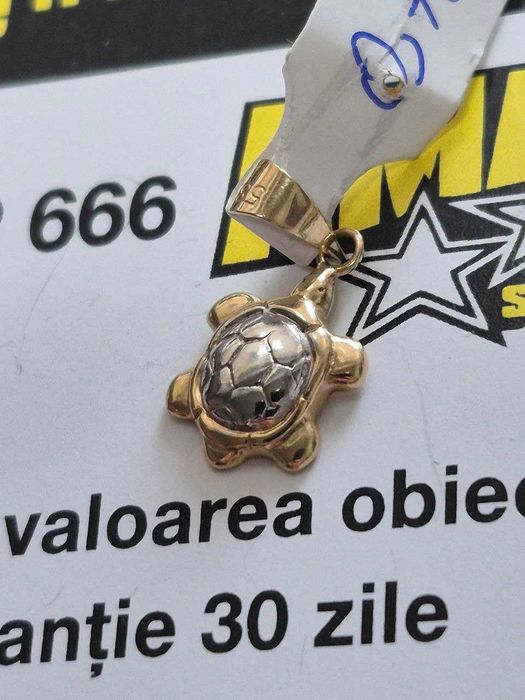 pandantiv cu broscuta 0,75gr(m2) staramanet