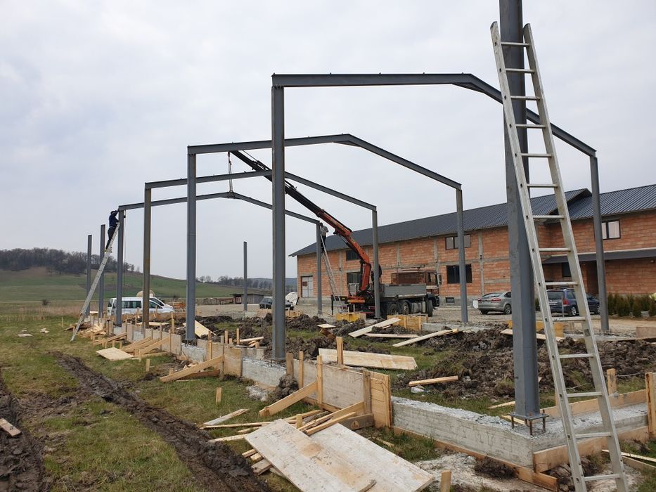 Facem si vindem hale metalice pe comanda la preturi mici