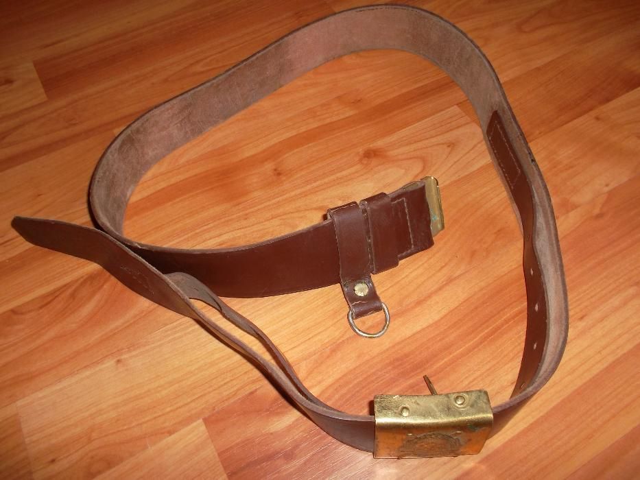 Centură Militară din piele naturală RSR